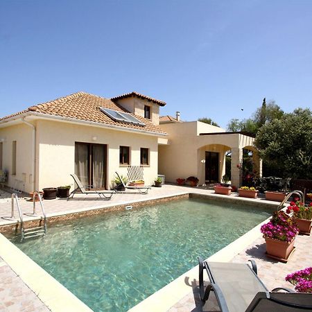 Amathousia Villa With Private Pool And Sea View Pissouri Exterior foto